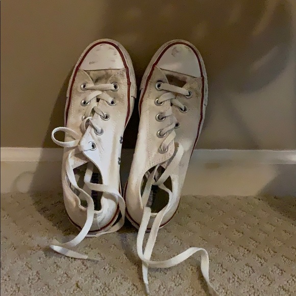 White All Star Converse - Picture 1 of 1